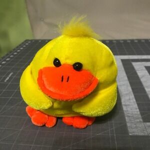 Ideal Toys Direct Baby Chick Duck Plush Yellow Stuffed Duckling Easter 7"